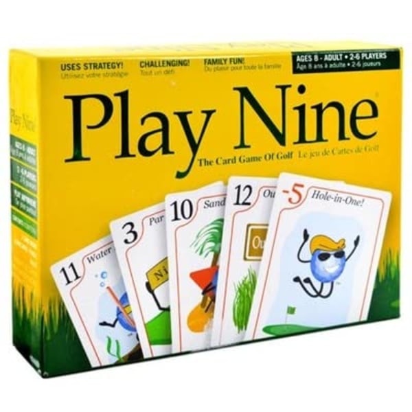 Pelaa Nine - Golf Card Game! Sopii aikuisille, ystäville, perheelle