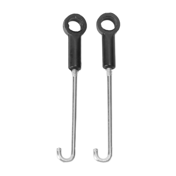 2 stk. RC veivstang Profesjonell erstatning RC nedre lenkestang for WLtoys K200 RC fly