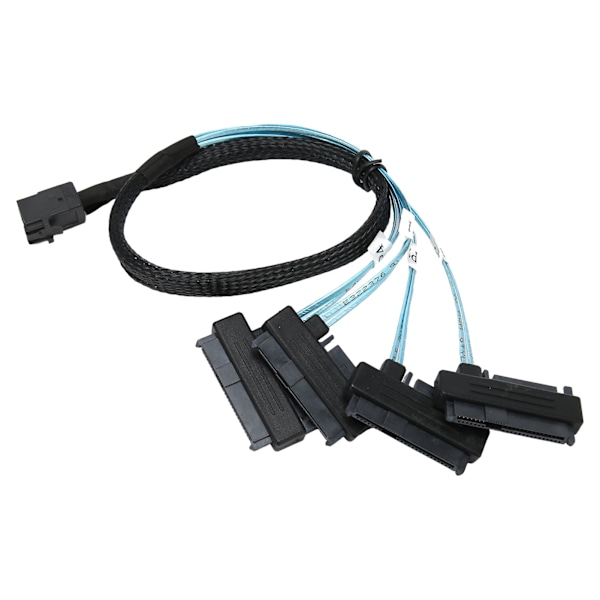 SFF 8643 - 4 SAS 29P -kaapeli, 12 Gbps, nopea SFF 8643 - SATA -johto palvelimen kiintolevyille, 0,5 m