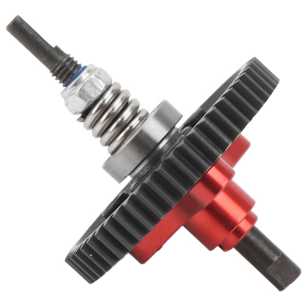 54T Spur Gear Komplett Slipper Clutch Aluminium Stål Differential Slipper Clutch Montering for Traxxas Slash 1/10 RC Biler Rød