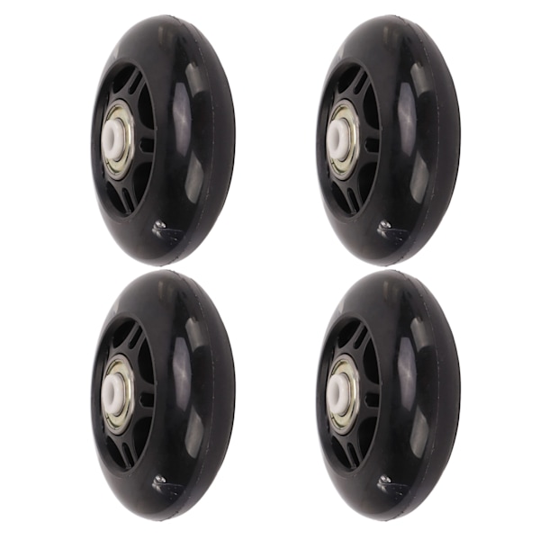 4 ST Inline Skate Flash Wheel Rullskridskor PU-hjul Ersättningsskridskohjul 69mm