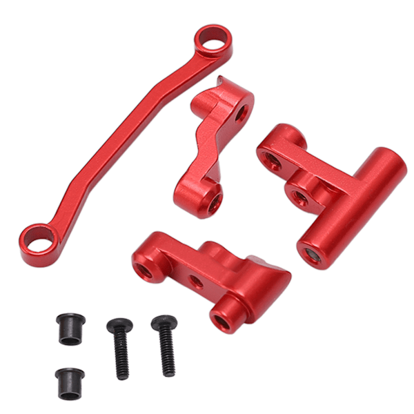 RC-styreenhed Aluminiumlegeringserstatning Udsøgte opgraderingsdele til Traxxas LaTrax Teton 1/18 RC Car Red