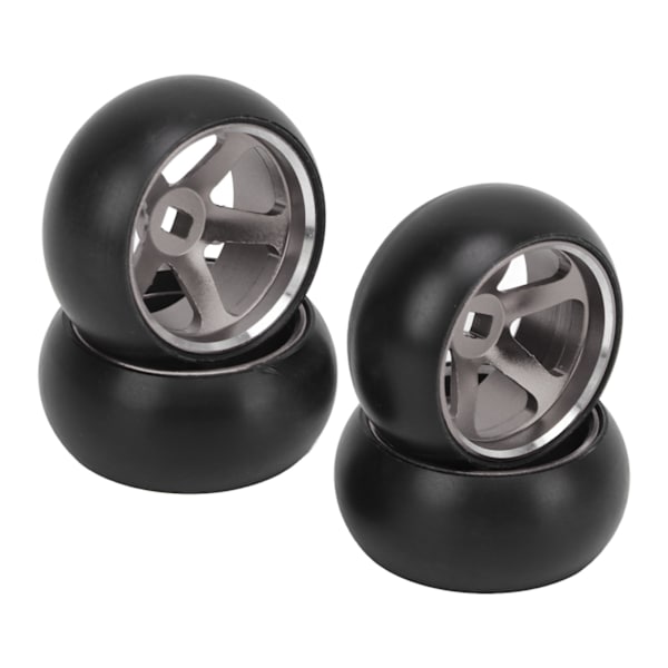4kpl RC auton renkaat ja vanteet Wltoys K989 K969 P939 284131 1/28 Kauko-ohjattava Auto Titaani