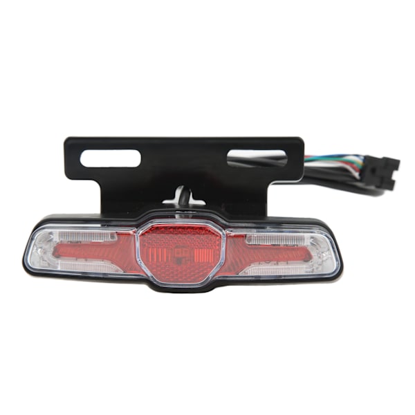 Baglygte til elcykel LED ABS natbaglys Blinklys 24‑48V til cykling