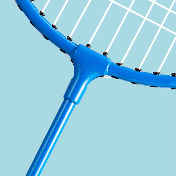 Badmintonracketar Legering Lätt elastisk T-stöd Badmintonracketar för proffs nybörjare