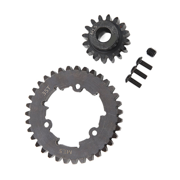 35T Spur Moottorin Hammaspyöräsarja Teräs RC Spur Hammaspyörä Pinion TRAXXAS X Maxx 6S 8S 1/5 RC Auto 20T