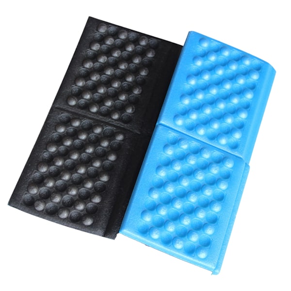 Udendørs foldbar bærbar skumpude Siddepude Bikube 6 foldbar skumpudemåtte til vandring Blå 39x28.5x0.9cm/15.4x11.2x0.4in