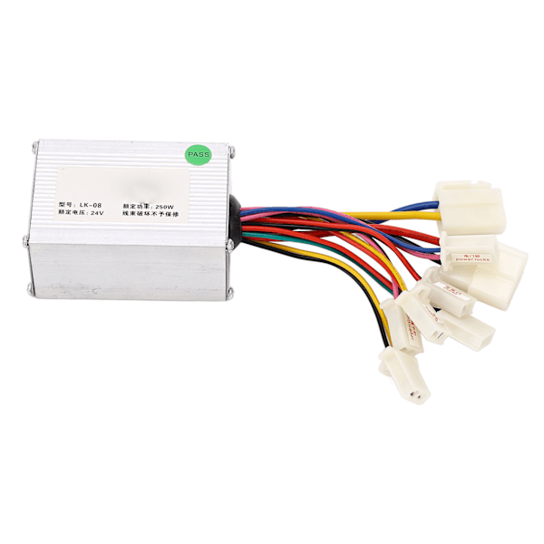 24V 250W motorbørstet kontroller Litium elsykkelhastighetsregulator Motor reservedeler