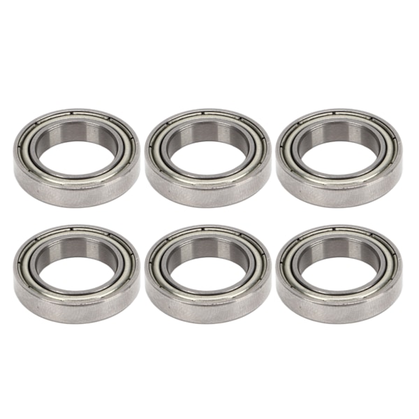 6 stk. 15x24x5mm kuglelejer RC bil stålkuglelejer til ZD Racing MX-07 1/7 RC lastbil