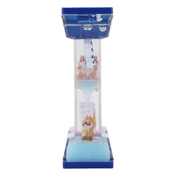 Färgglad Liquid Motion Bubbler Sand Timer för sensorisk lek och skrivbordsinredning