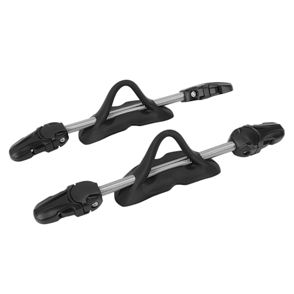 2 stk dykkefinnerem Justerbar hurtigspenne Universal Scuba Diving Fin Spring Hælrem Erstatning B-spenne