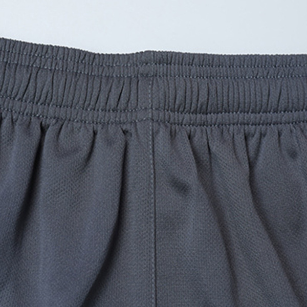 Kortærmede træningsdragter til mænd Casual Loose Fit Jogging shorts til mænd og skjorter til mænd Grå M