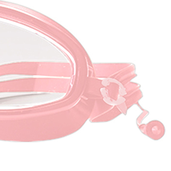 Stor ramme Premium Svømmebriller Vandtæt Anti-dug HD Svømmebriller til mænd kvinder Pink