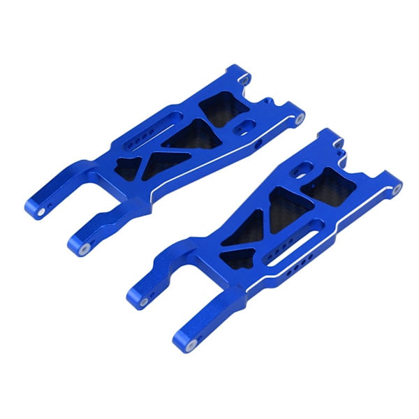 RC etuakselin ripustusvarret setti alumiiniseos ja hiilikuitu levy RC etuakselin ohjausvarret TRAXXAS 1/8 4WD SLEDG Blue