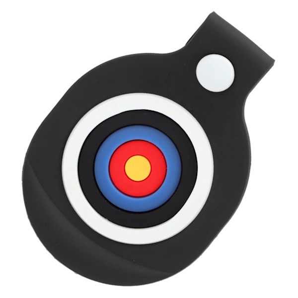 Recurve Bue Lem Spids Beskyttelsesskærm Bueskydning Break Gummipude på sko Fod til langbuejagt Skydeudstyr Sort