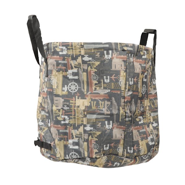 Camping Leaf opbevaringstaske Genanvendelig vandtæt 600D Oxford stof Picnic Affaldscontainerpose til Yard Garden Camouflage