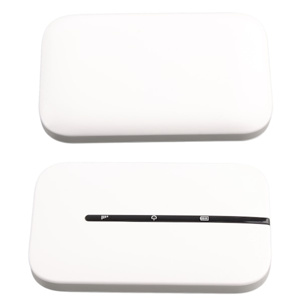 4G WiFi Router Hvid SIM-kort Slot Op til 10 Brugere 2,4 GHz Batteridrevet 4G LTE Router til Telefon PC Tablet