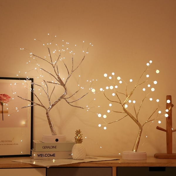 Julebordslamper, nattbordslamper, nattlys, dekorative lamper