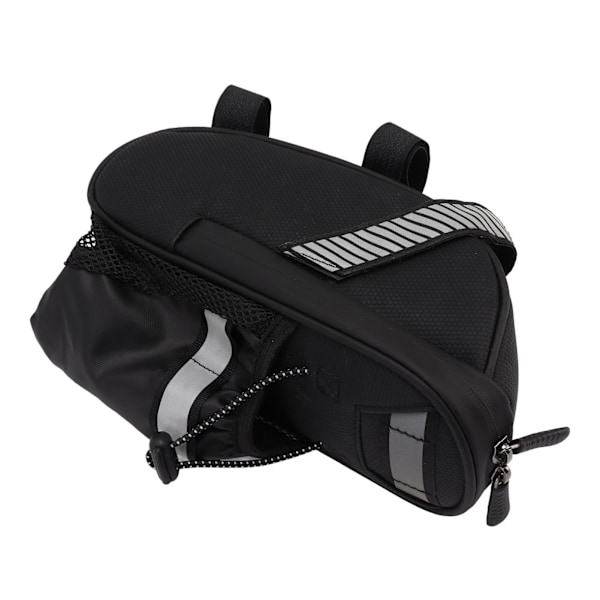 Sykkelveske Vanntett Large Space Polyester PU Sykkelundersalveske med vannflaskelomme