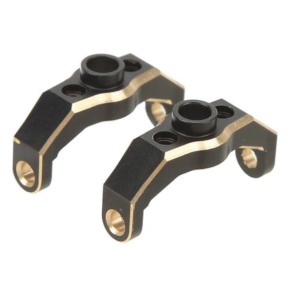 2kpl Caster Block C Hub Messinkiä lujaa lisävarustetta Traxxas 1/18 kiipeilyautoon