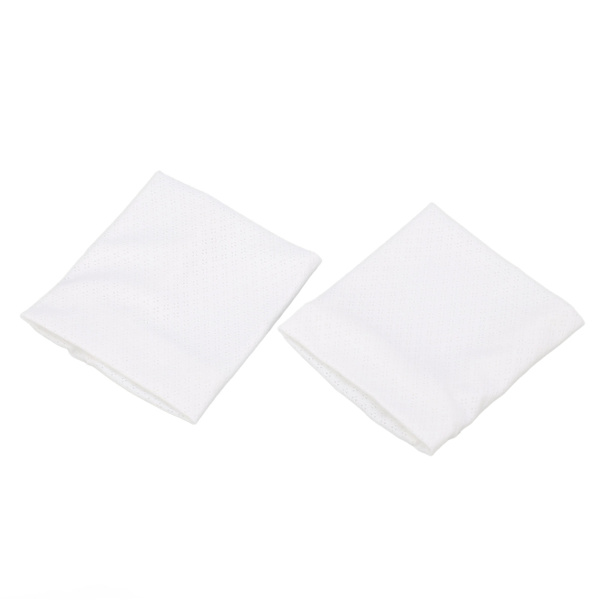 2 KPL Jäähdytysranneke Jääsilkki Ihoystävällinen Elastinen Unisex Hengittävä Hikoilua Imeyttävä Ranneke Urheiluharjoitteluun Valkoinen