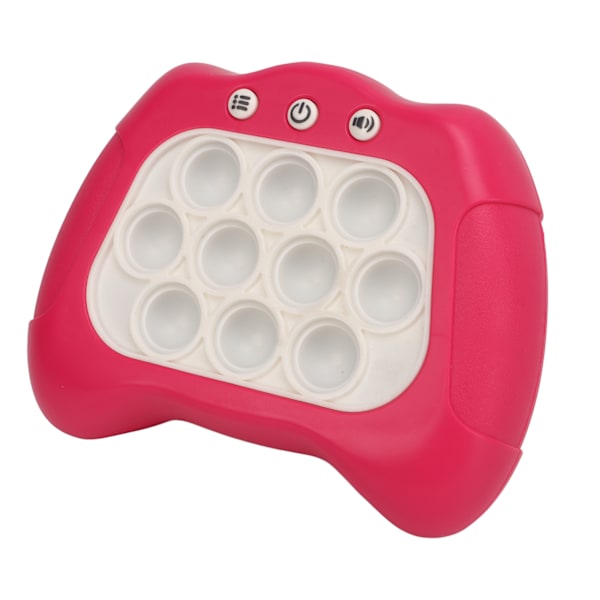 Puslespil Pop Game Machine Rapid Push Dekompression Gennembrud til Børn Voksne Squeeze Toy Rose Red