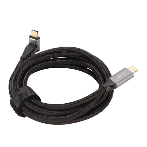 90 Graders USB C-kabel 4K 60Hz understøtter PD100W Type C 3.1 Gen2 fuld funktion USB C hurtigopladningsledning til Steam Deck 200cm/78.7in