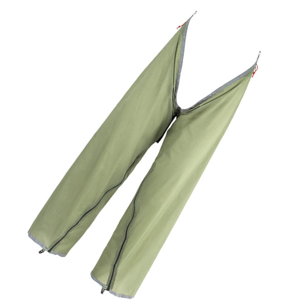 Regnbukser Vanntette lette nylon Anti-skli Justerbare multifunksjonelle regntette bukser Cyan
