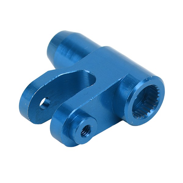 RC Styrservo hornarm Hög noggrannhet CNC aluminiumlegering servoarmsbyte för TRAXXAS 1/5 RC bil blå