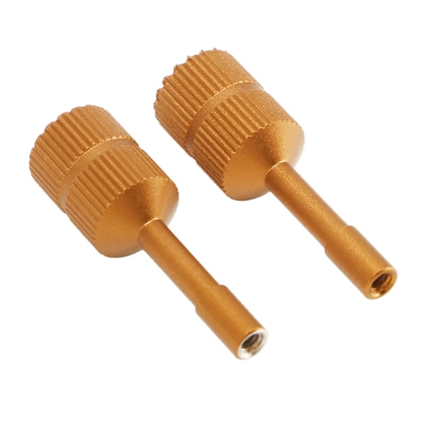 Drone Fjernkontroll Joystick Aluminiumlegering Utvidet Tommelspak for DJI Mini 3 Pro Fjernkontroll 2stk Gull