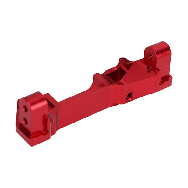 RC Crawler Stötfångarbalk Bakre Kollisionssäker Bas Aluminiumlegering Portal Axeldelar Röd