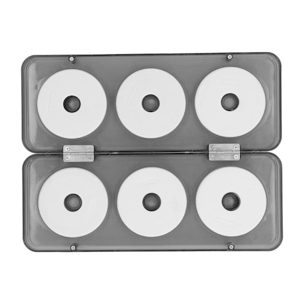 Fiskesnøre Spoleveske Multifunksjon Bærbar Foam Spools Line Box for fisketilbehør