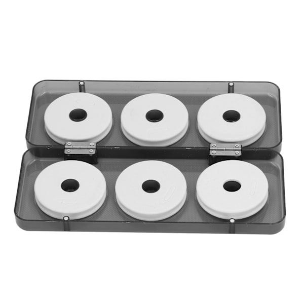 Fisklina Spolfodral Multifunktion Bärbar Foam Spools Line Box för fisketillbehör