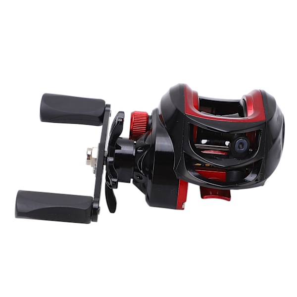 Utsökt Svart Röd Magnetic Brake Fishing Casting Reel Wheel