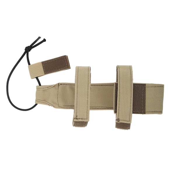 Utomhus Molle Flaskhållare Vattenflaskhållare med rem Ryggsäck Tillbehör för promenader Fotvandring Khaki