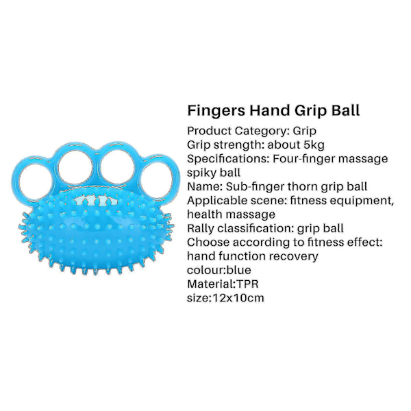 Igelkottsboll grepp rehabiliteringsträning handfitness tryckboll finger elastisk boll handstyrketräning