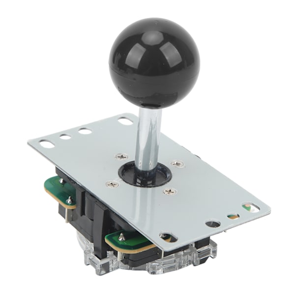 Arcade Joystick Gamepad DIY Joystick Arcade Game Fighting Stick Ersättningsdelar Pin Kretskort med kulhuvud Svart