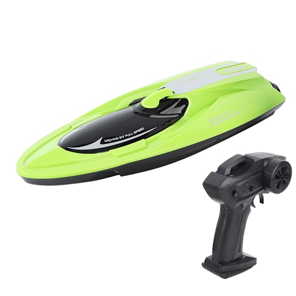 RC Boat High Speed ​​4-kanals 2.4G-fjärrkontroll Racingfartyg med uppladdningsbart batteri för 8 år över