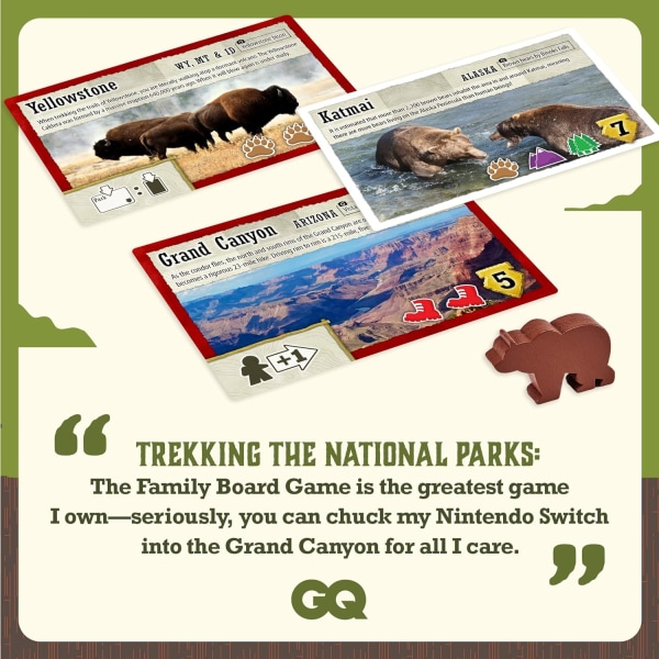 Hiking the National Parks: Det prisbelønte familiebrettspillet