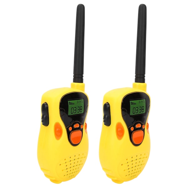 Mini elektroniske walkie talkies - perfekt utendørs leketøysgave til barn (80-100M rekkevidde)