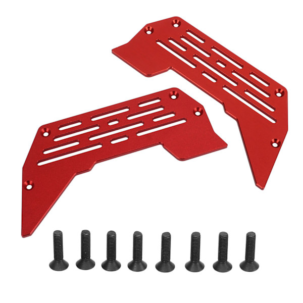Aluminiumslegering RC bil glideplader til Arrma 1/7 1/8 Serie fjernbetjeningsbilmodeller