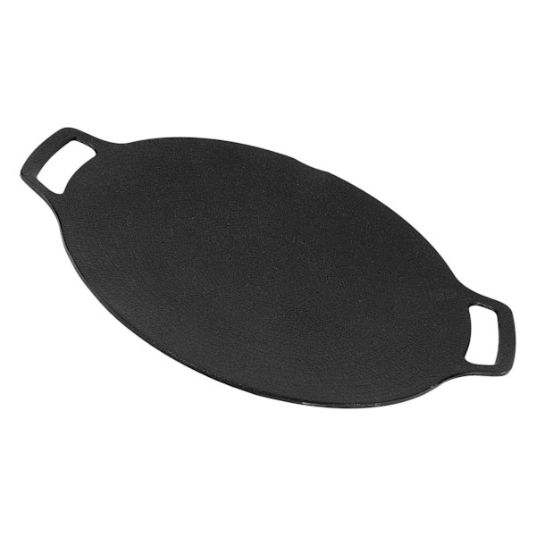 Koreansk stil BBQ Grillpande Koreansk rund stegepande Non Stick 6-lags belægning Rund grillplade til indendørs udendørs 29 cm