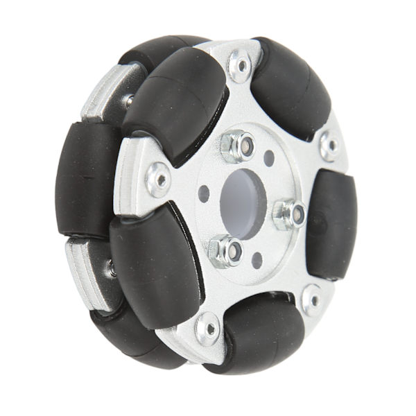 60 mm Robotti Omni Pyörä Alumiiniseos 360 asteen pyöriminen Robotti Omni Pyörän vaihto päivitykseen