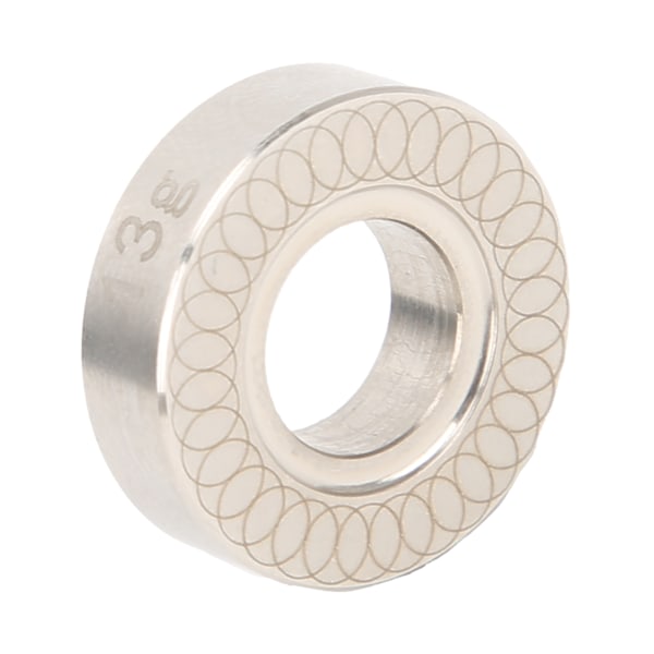 Balansering for biljardkø i rustfritt stål - 3/8 Club Balance Ring (13g)