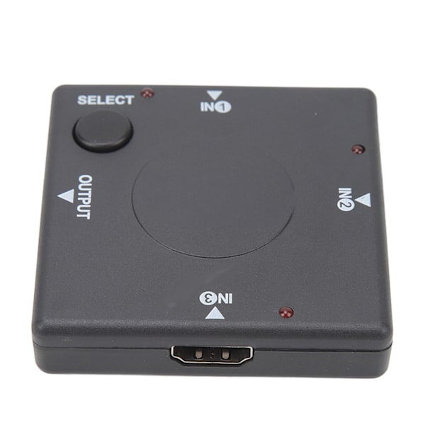 3 in 1 Out Switcher 1080P HD Multimedia Interface Splitter Adapter Video Converter för bärbar dator