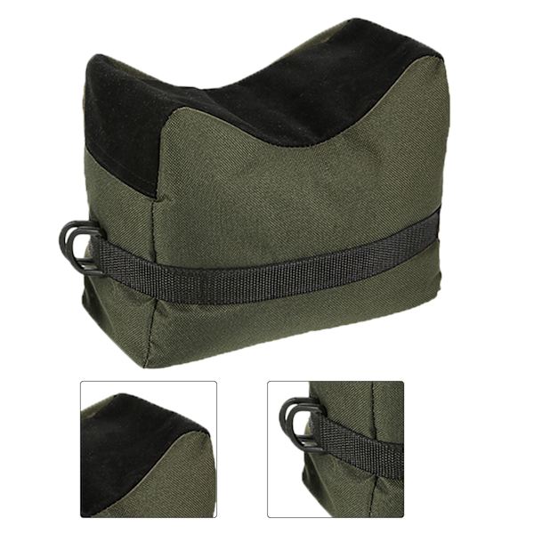 Udendørs skydestøtte Fikseringstaske Slidstyrke Shooting Sandbag Rest Support Stativ Taske Grøn