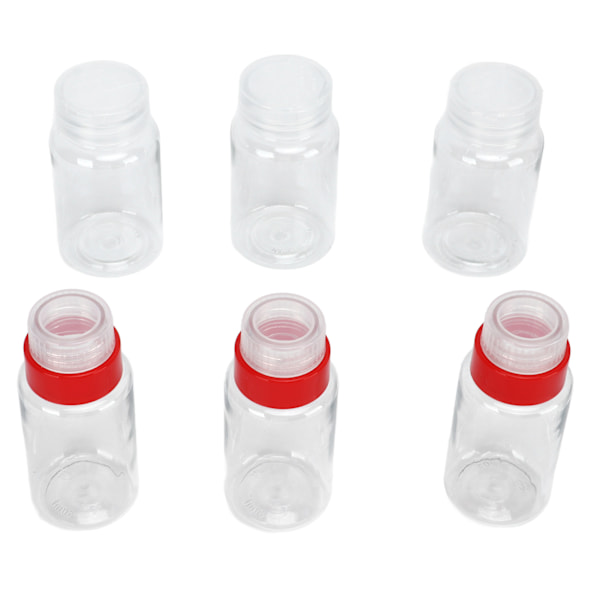 Utomhus kryddflaska Set Mini 6 delar Set Bärbar Kryddshaker Krydddispenser för utomhuscamping Grill