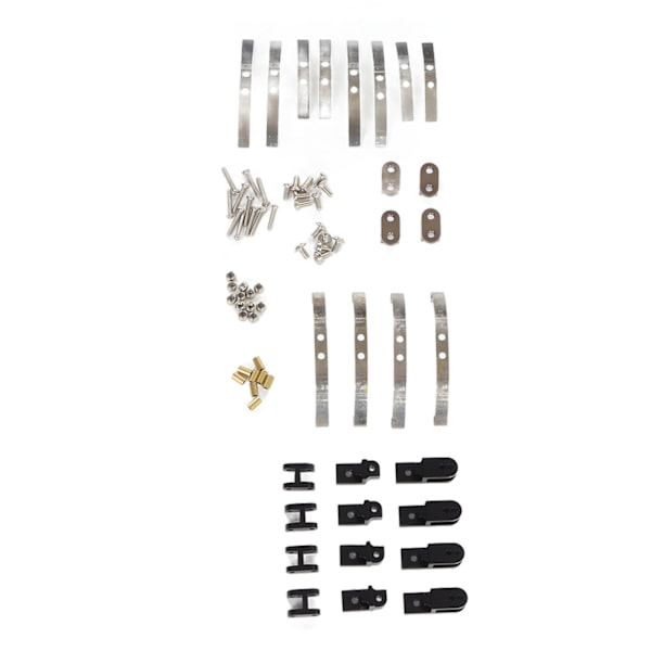 Stötdämpare tillbehör i aluminiumlegering Passar för WPL B4 24 1/16 RC biluppgraderingsdelar Svart
