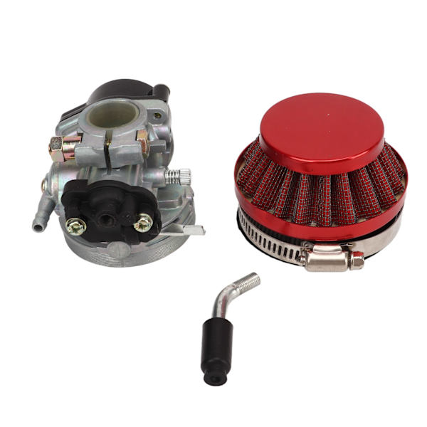 Förgasare kolhydrat med bränslefilter Metall ATV förgasare i aluminiumlegering för 50cc 70cc 80cc 90cc 110cc 125cc konvertering