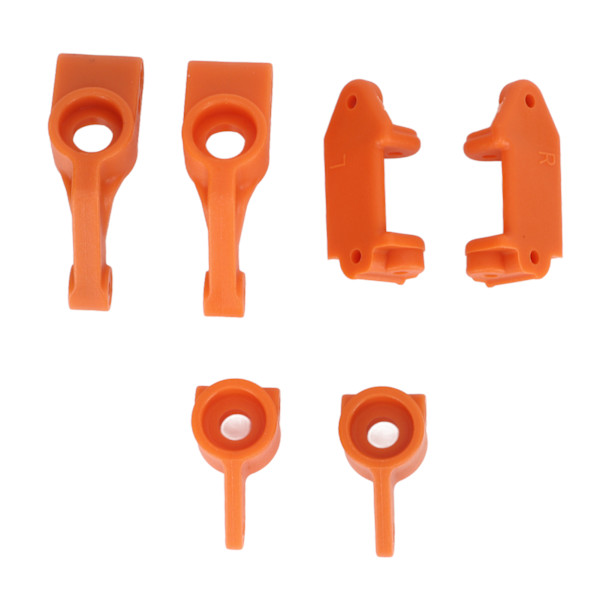 RC Car Steering Cup Bakaxel Cup med C-navhållare för Rustler Stampede Slash 2 Wheel Drive 1/10 RC Car Orange